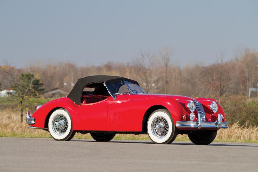 Jaguar XK140 MC Roadster 1956 года  (фото 20 из 44)